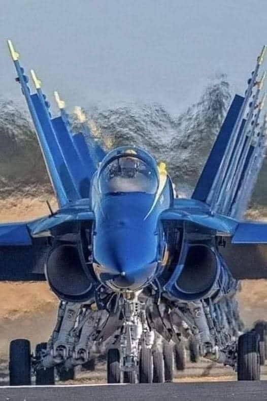 Blue Angles jet lineup